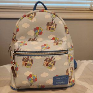 Loungefly Disney Pixar Up Group Balloons Mini Backpack